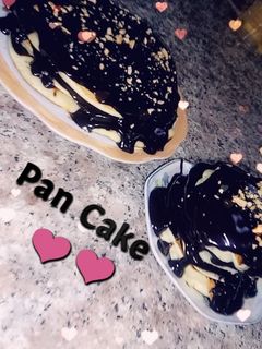 صورة لوصفة بان كيك 👌