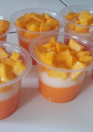 Foto resep Puding mangga