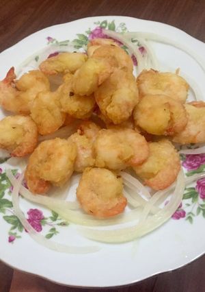 Una foto de Camarones empanizados