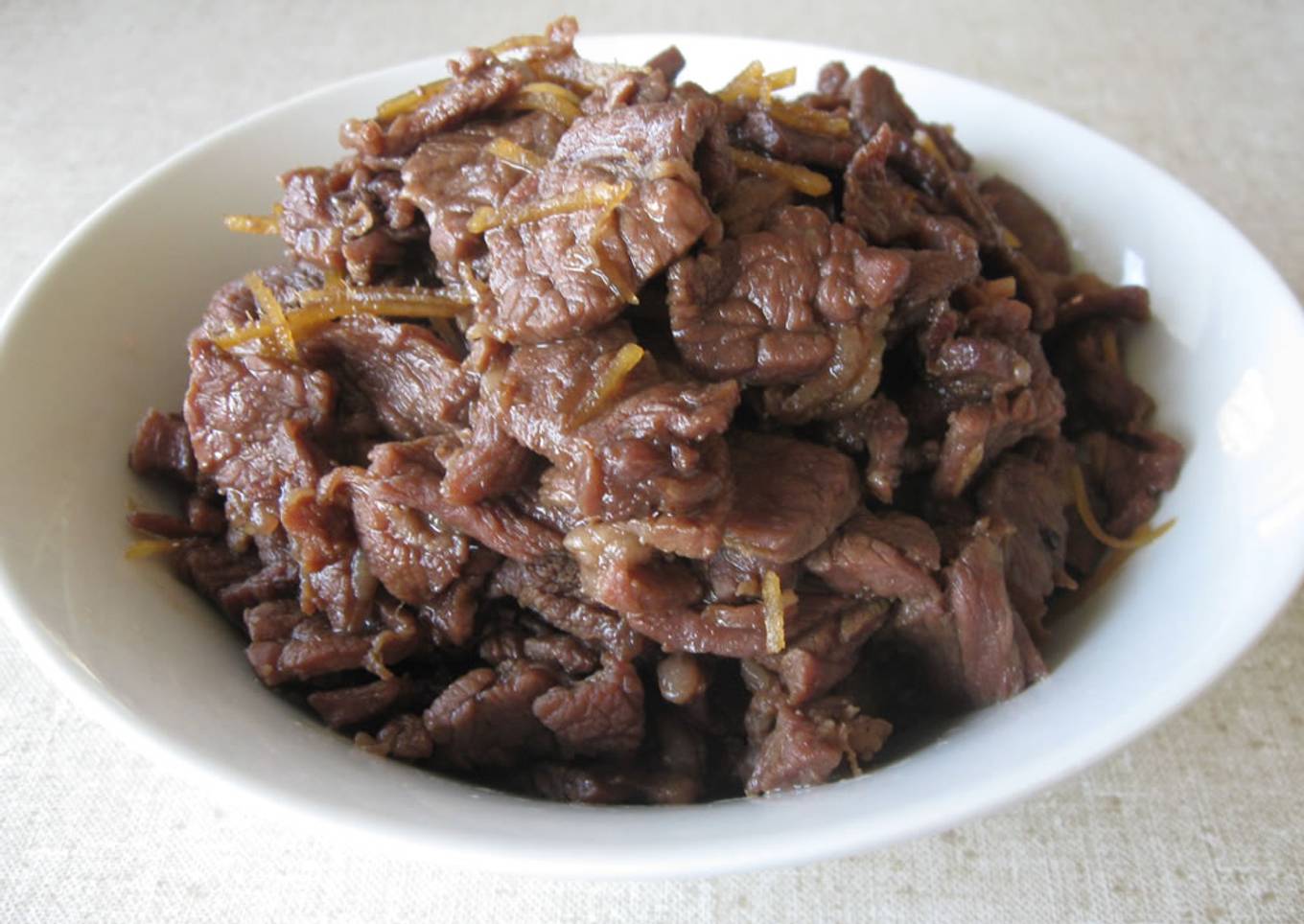 Beef Shigureni
