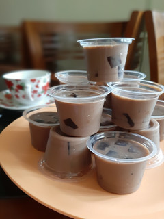 Foto resep Puding coklat mocacinno cincau