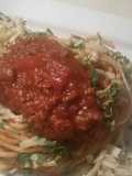 Merlot-Parmesean Spaghetti