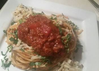Easiest Way to Recipe Appetizing MerlotParmesean Spaghetti