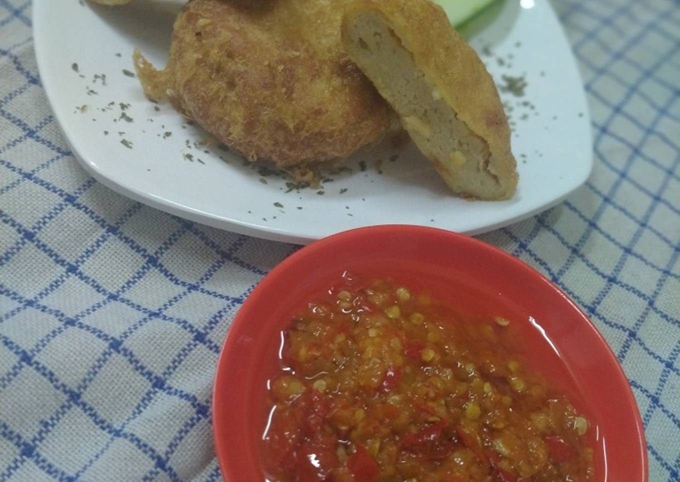 Perkedel tempe