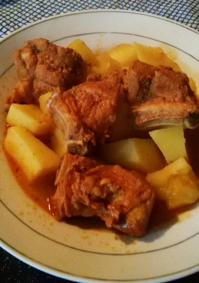 Una foto de Patatas guisadas