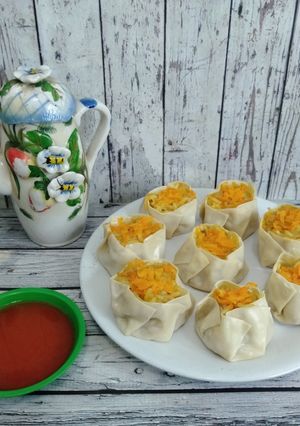 Foto resep Dimsum Mie Instan