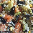 Poke fácil de salmón y arroz