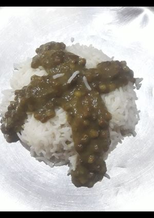 काली मलका दाल चावल (kali malka dal chawal recipe in Hindi) रेसिपी मुख्य फोटो