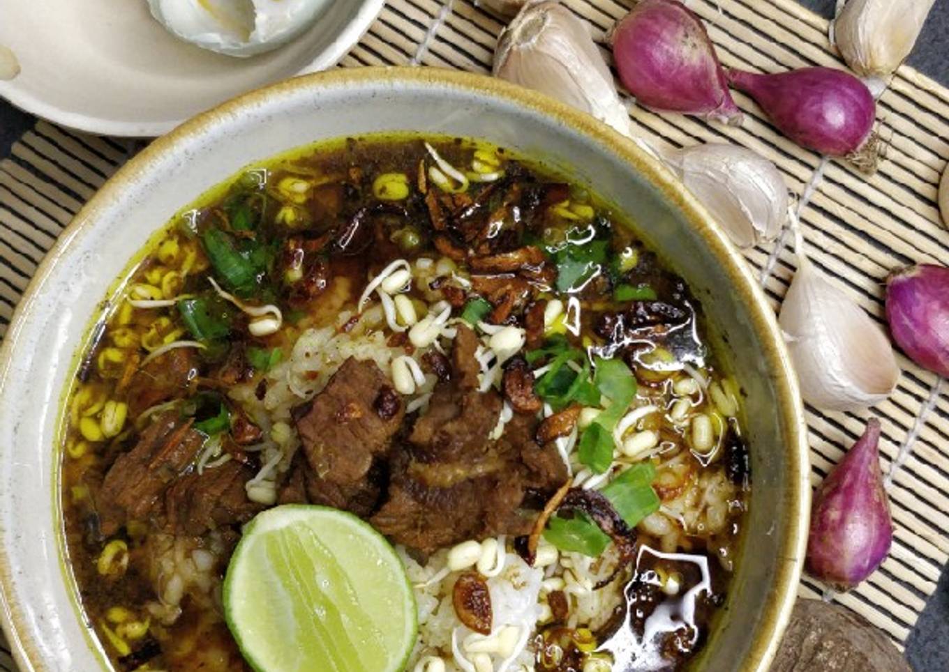 Rawon Nasi Campur