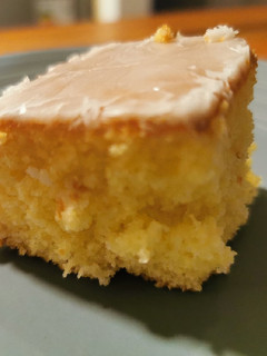 Una foto de Torta de limón y mandarina