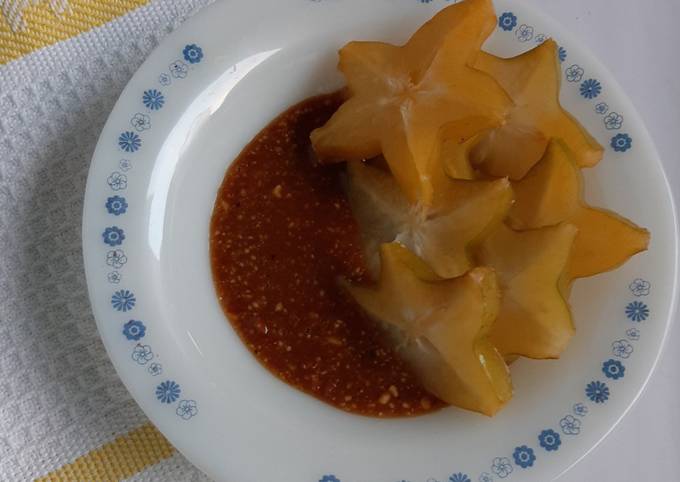 Rujak Manis Belimbing