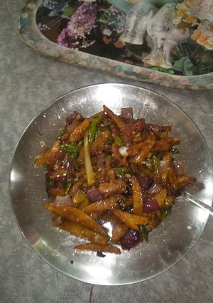 A picture of Chilli potato.