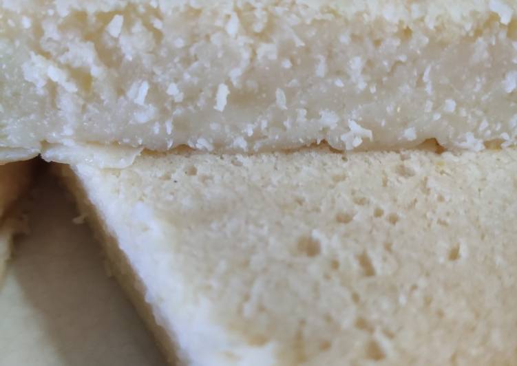 Tarta de coco y limón, sin gluten