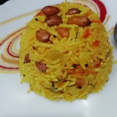 A picture of Peanut Rice.