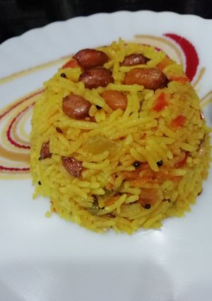 A picture of Peanut Rice.