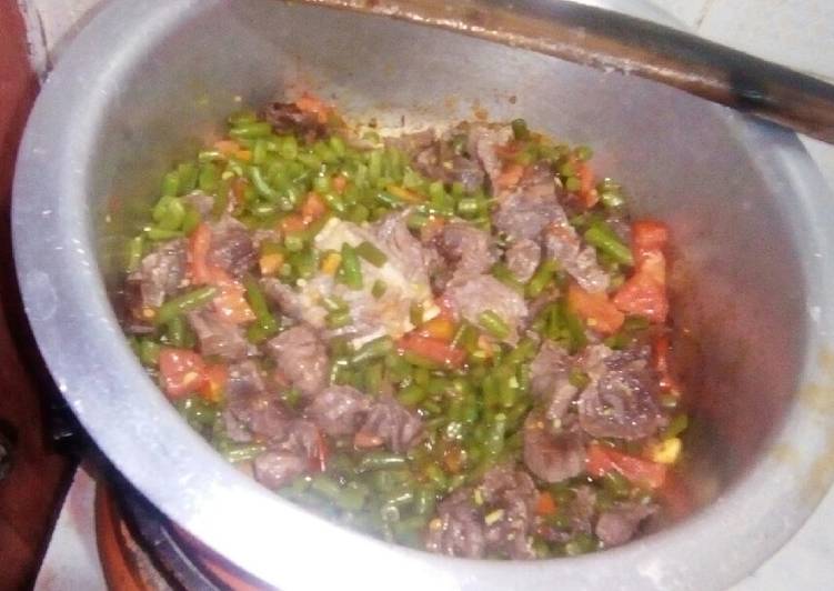 Easiest Way to Prepare Speedy Rice Beaf &amp; vegetables