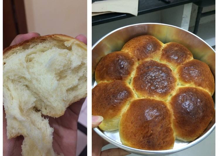 Resep Roti  manis sobek  filling keju manis oleh Yevie 