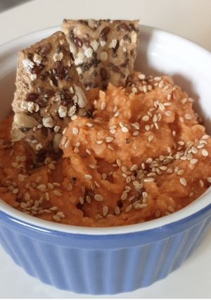 Une photo de Houmous de carottes