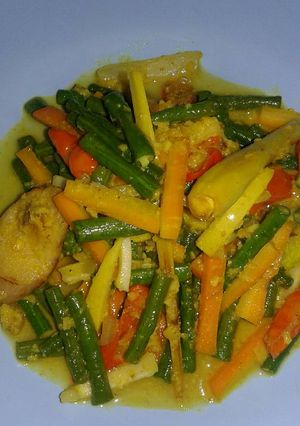 Foto resep Acar kuning ala evigani