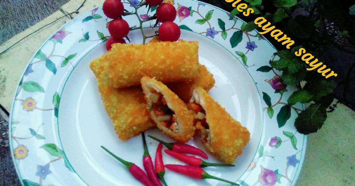 Resep Rissoles Ayam Sayur Oleh Bunchie S Cookpad