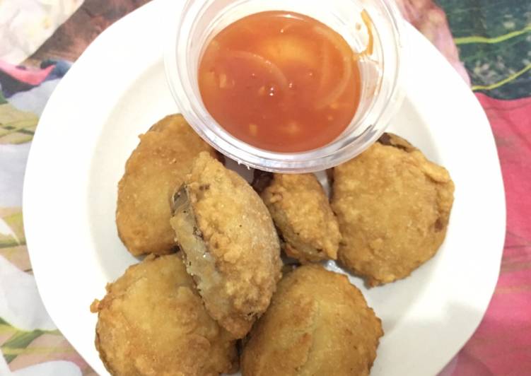 Ayam Balut Terong Saus Asam Manis