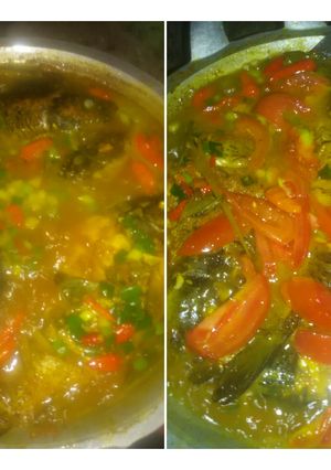 Foto resep Pindang ikan mas asem manis pedaass 😄😊