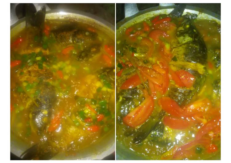 Resep Pindang Ikan Mas Asem Manis Pedaass Yang Lezat