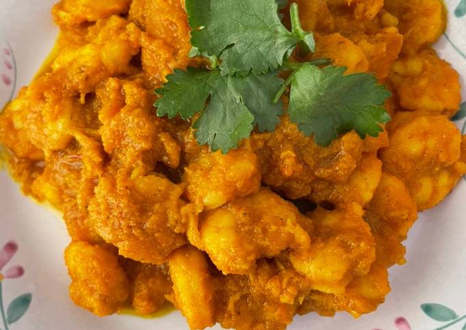 Resep Udang bumbu kuning yang Enak Banget