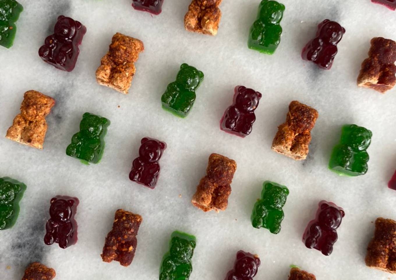 Gomitas reducidas en azĂșcar (enchiladas y no đ
)