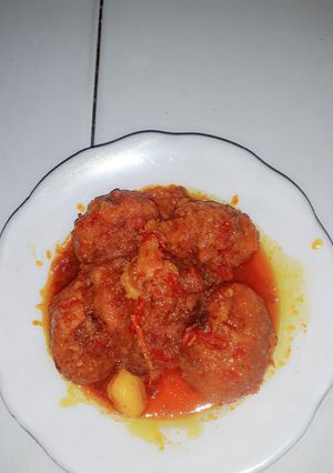 Foto resep Telur bumbu rasa rendang