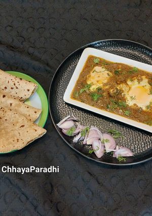 #अंडा ग्रेव्ही(वऱ्हाडीमसाल्यातली) रेसिपी चे मुख्य फोटो 