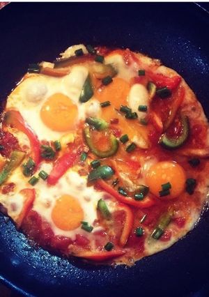 Una foto de Shakshuka (alternativa)