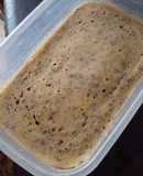 Fainá de queso y semillas