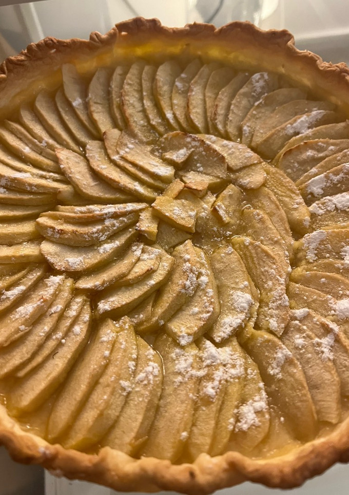 Una foto de Tarta de manzana de la abuela Kika