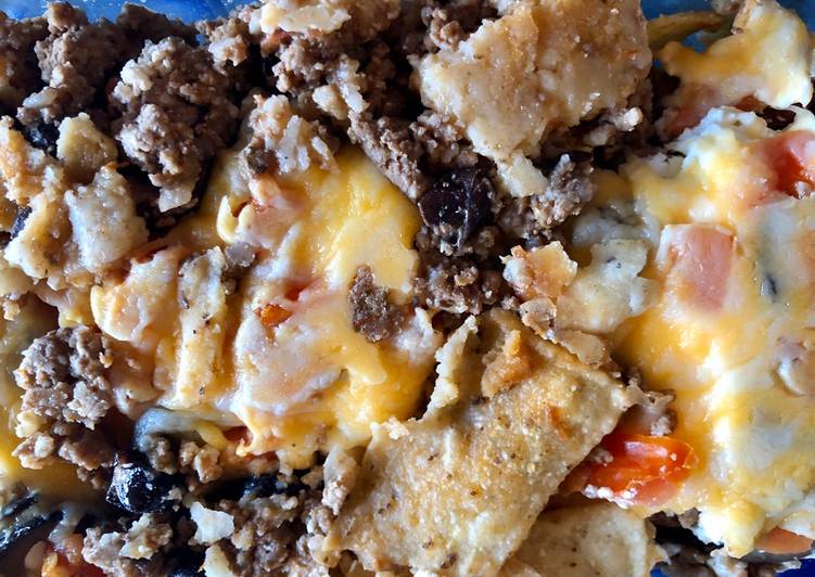 Easiest Way to Make Homemade Nacho casserole