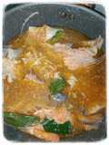 Tetelan Salmon Kuah Oranye