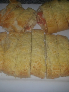 Una foto de Pizza rellena