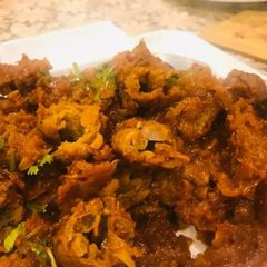A picture of Chicken seekh masala.