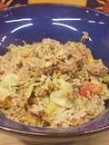 Arroz frito súper rápido