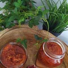 A picture of Sambel Bawang.