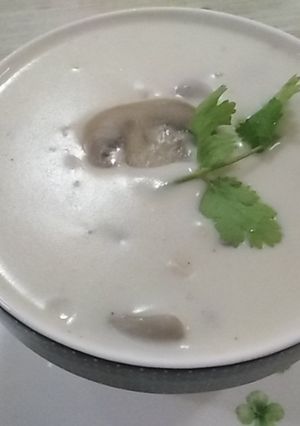 صورة لوصفة حساء الفطر اللذيذ