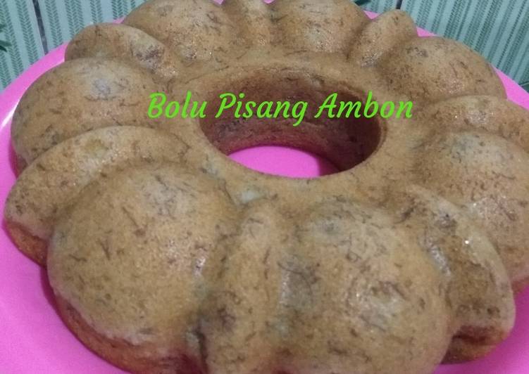 Bolu Kukus Pisang Ambon