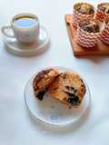 Muffin Stroberi Coklat