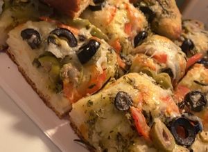 صورة لوصفة خبز الفوكاشيا focaccia bread