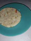 Hambur de arroz y garbanzos