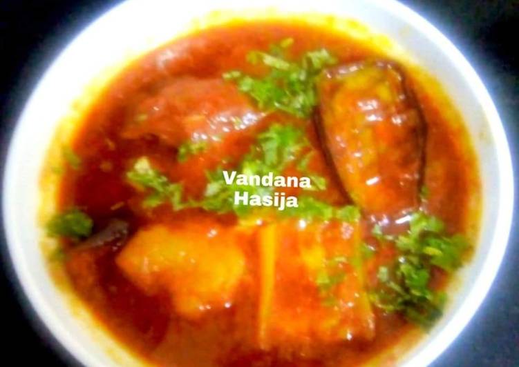 Recipe of Quick Amritsari Wari Traditional Sindhi veg cooked during weddingday