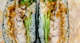 Hình ảnh món Cơm gói rong biển của Nhật (Fish Onigirazu)