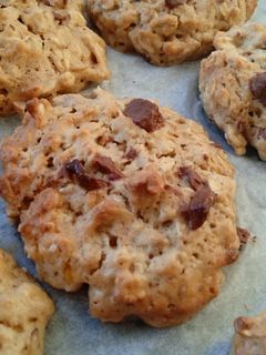 Una foto de Galletas de avena y mandarina