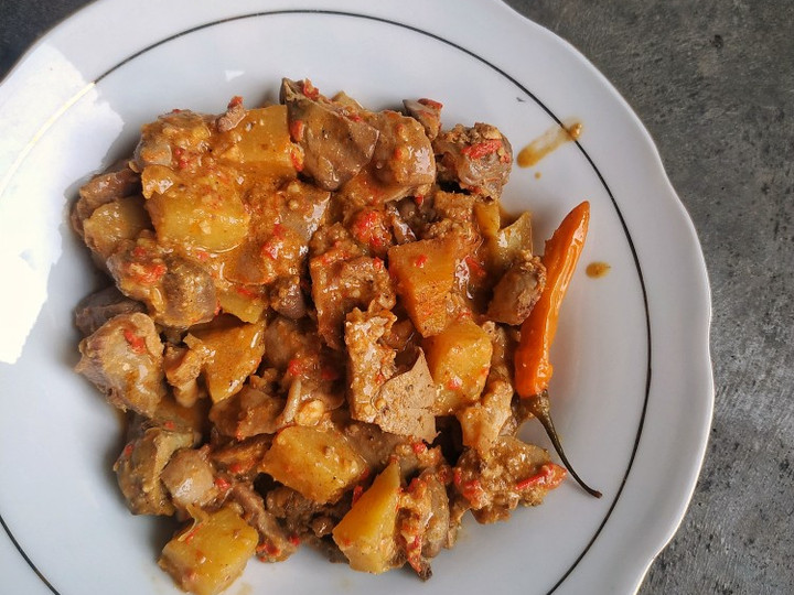 Resep Sambal goreng kentang ati ampela, Enak