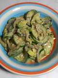 Ensalada de pepino viral